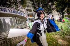 【コスプレ】『境界線上のホライゾン』鹿角には割烹着がよく似合う!造形美が優れた美女レイヤー・中野べこ【9枚】 画像