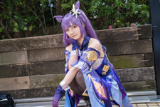 【コスプレ】『原神』きっての人気キャラ「刻晴」が可愛い!柔らかい笑顔が素敵な注目レイヤー・まな 画像