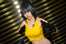 【コスプレ】『KOF』レオナのスタイリッシュなポージングに美くびれが映える【写真8枚】 画像