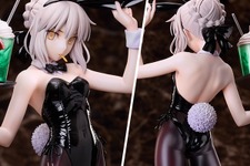 艶めく衣装と美脚にドキッ！『FGO』よりセイバーオルタがバニーVer.で立体化―手に持ったハンバーガーは圧倒的なボリューム 画像
